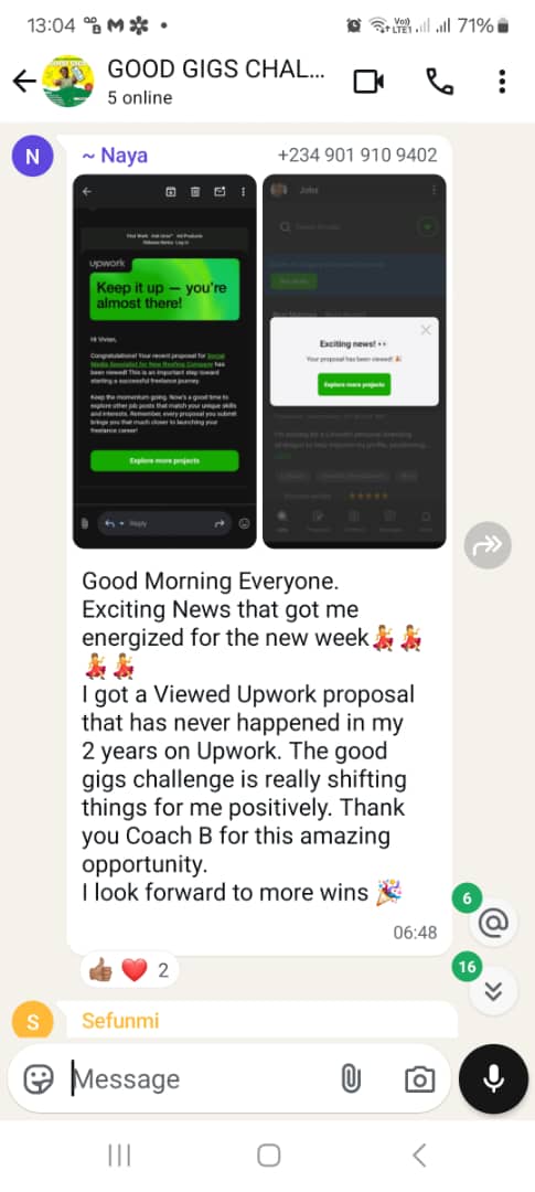 MBA freelancers Testimonials (1)